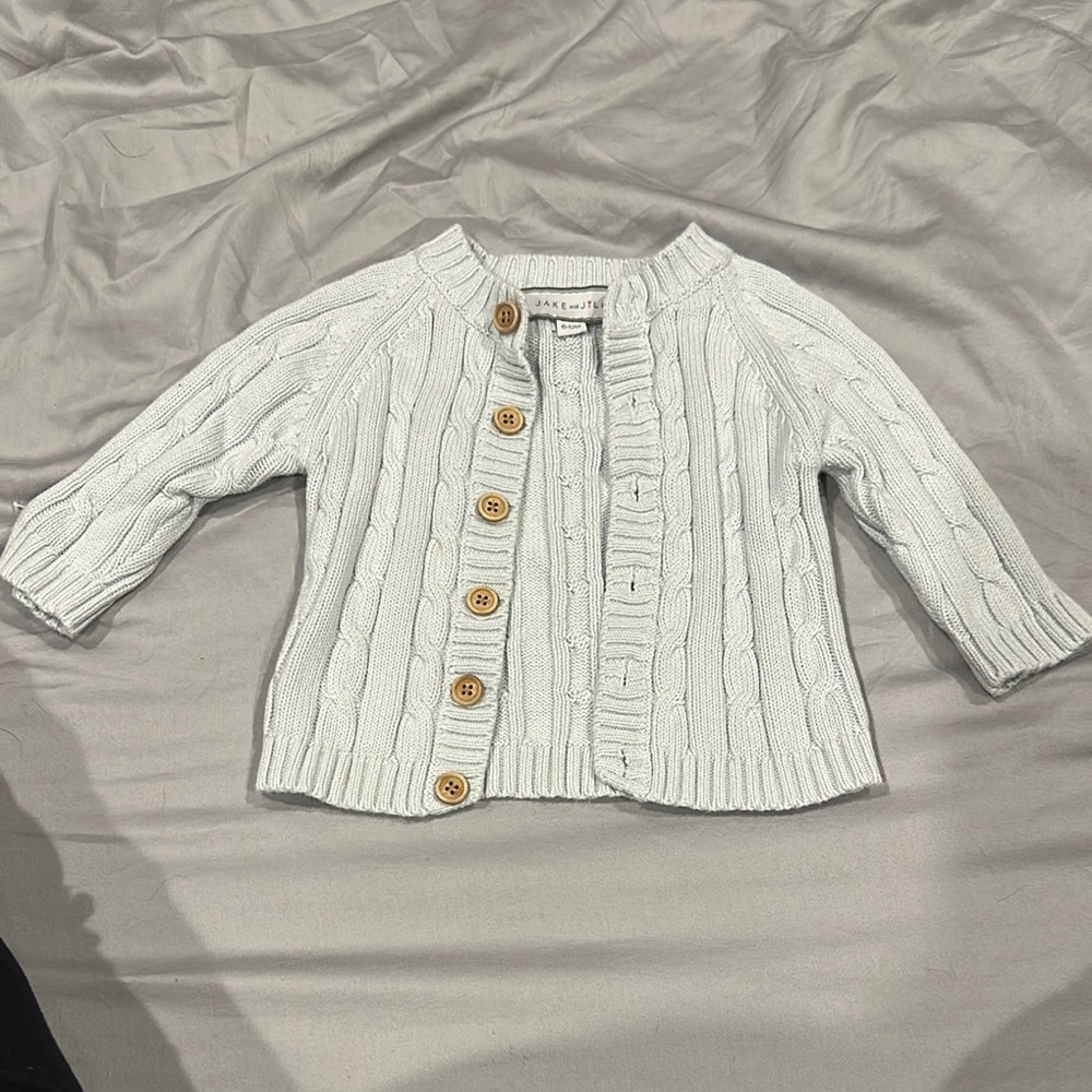 Jake and Jill Baby Knit Cardigan